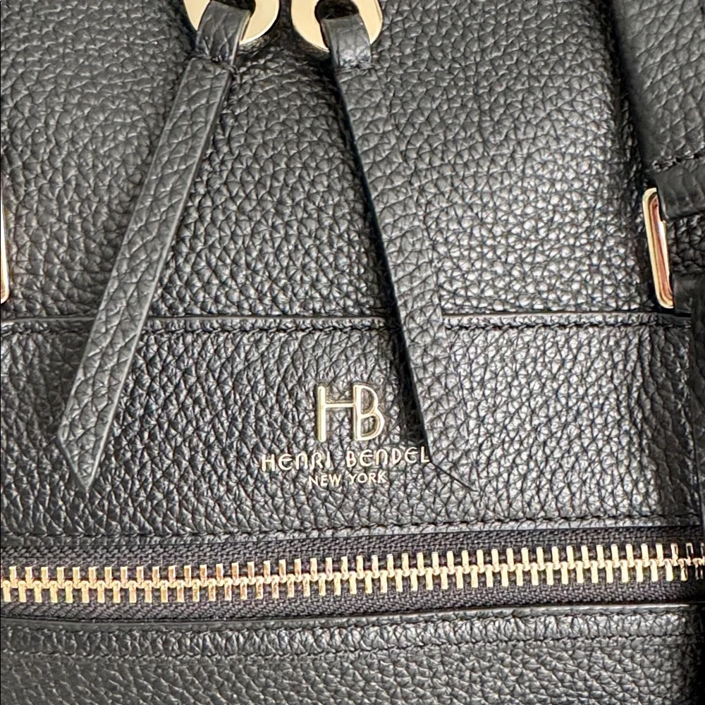 NEW Henri Bendel Noho Pebbled Briefcase - Picture 5 of 11